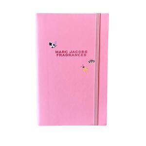 Marc Jacobs Fragrances Pink Notebook Journal NEW